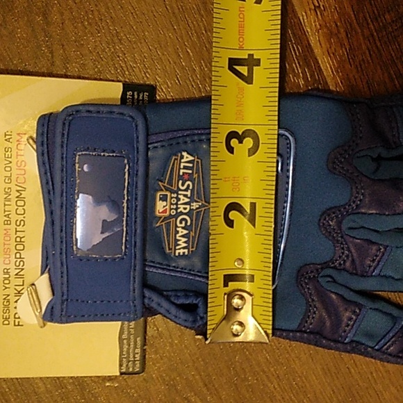 NEW FRANKLIN ALL STAR BATTING BASEBALL GLOVES MLB DODGER BLUE YOUTH XS - Picture 5 of 6